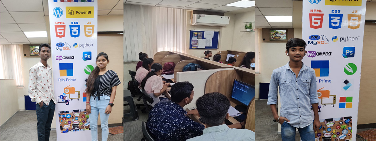 Gujarat's No 1 ranked coumputer class. Digital Marketing in Narol Web Development course in Narol CCC course in Narol Advance Excel Course in Narol Textile Designing Course in Narol. CCC Classes in Naeol
