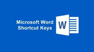 Read more about the article MS Word Shortcut Keys