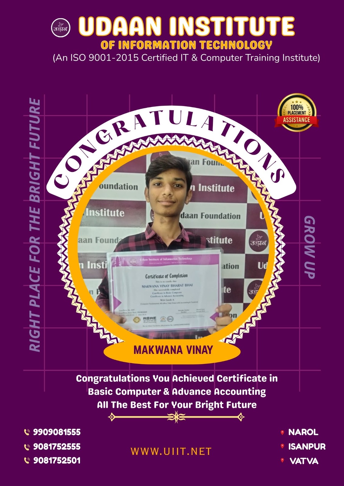 Students Review UIIT Udaan Institute